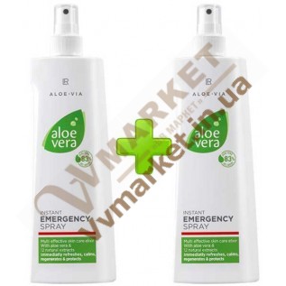 Алоэ Вера Виа Спрей «Скорая помощь» (Aloe Vera Via Emergency spray), набор 2шт по 400мл, LR с доставкой вся Украина